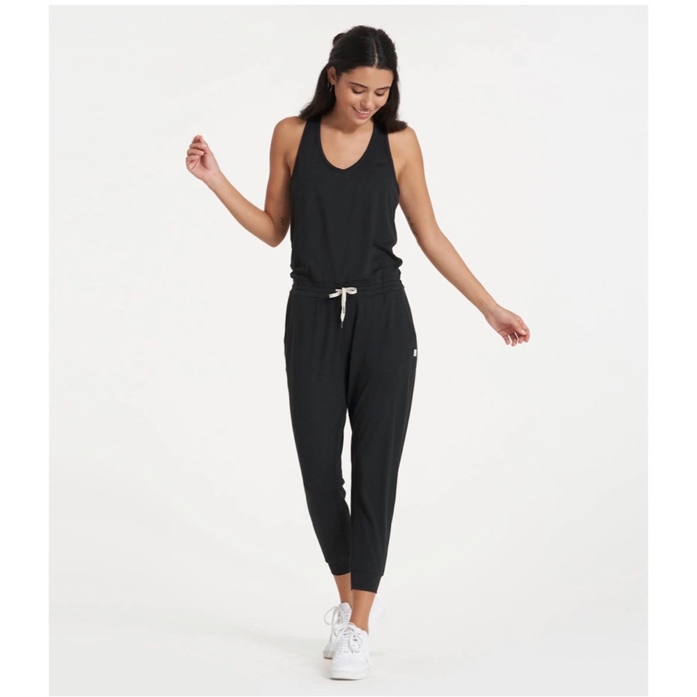 COPY - VUORI Black Lux Jumpsuit XS